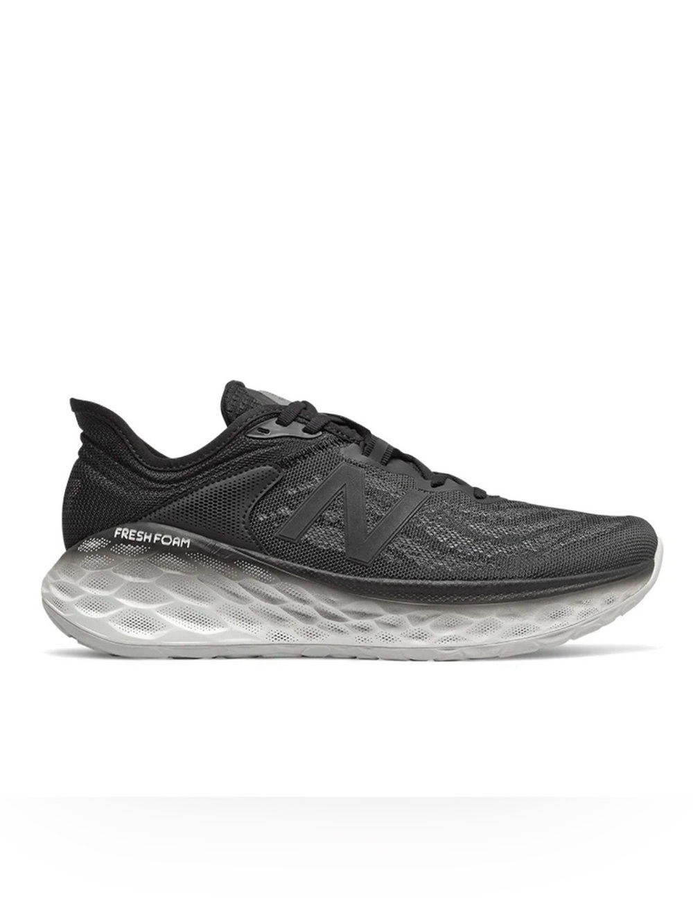 New Balance Men’s Black Fresh Foam More V2 Running Shoe Size 9.5